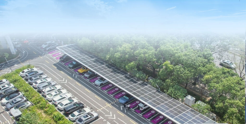 中国石油笔架山公园西门光储超充站